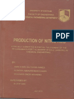 Production of Nitric ACID