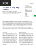 Principles of Early Drug Discovery