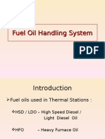 Fuel Oil Handling System