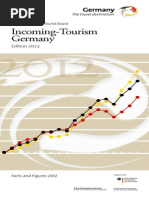 Incoming-Tourism Germany: Edition 2013