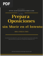 Ser Opositor y No Morir en El Intento