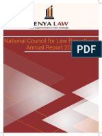 National Council For Law Reporting Annual Report 2012 - 2013