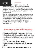 Multithreading in Java