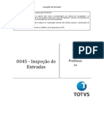 0045 - Inspecao de Entradas PDF