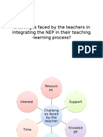 Challenges Faced by The Teachers and Students in Integrating NEP