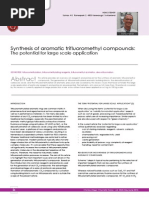 Synthesis of Aromatic Trifluoromethyl Compounds:: The Potential For Large Scale Application