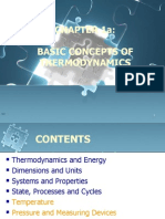 Chapter 1A: Basic Concepts of Thermodynamics Chapter 1A: Basic Concepts of Thermodynamics