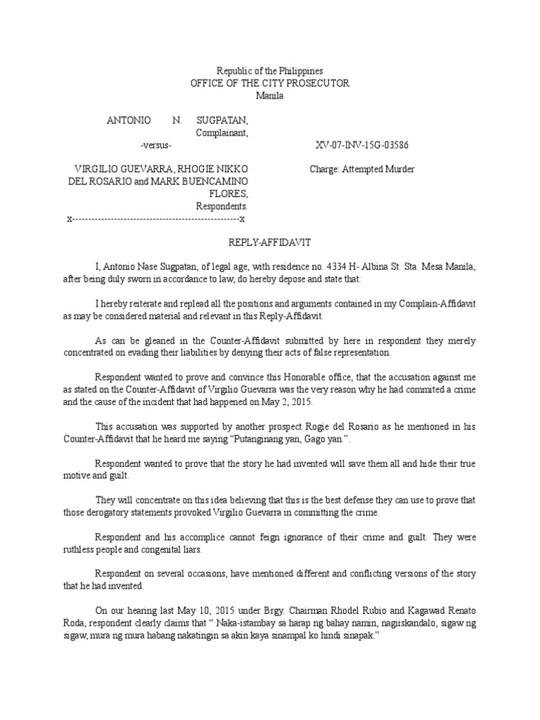 reply-affidavit-affidavit-legal-procedure