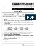 Prova de Mineração cobre Câmaras e Pilares métodos