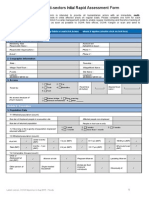 Initial Rapid Assessment Form OCHA 06aug2015