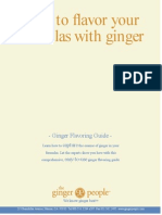 How To Avor Your Formulas With Ginger