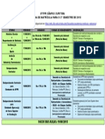 UTFPR Campus Curitiba - Calendario de Matricula 2 - 2015