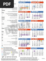 Calendar 15 16 Color