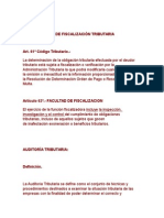 Procedimiento de fiscalización tributaria