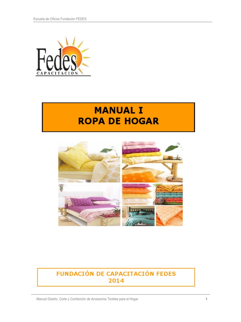 Manual Ropa de Casa 2014 | PDF | Fibra sintética | Ropa