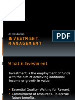 Investment Management: An Introduction