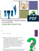 Environment Management Accounting: Clean and Competitive