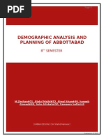 DEMOGRAPHIC Analysis of abbottabad