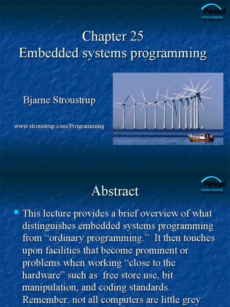 Embedded Systems Programming Guide | PDF | Teaching Methods & Materials
