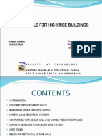 Shear Wall Design for High-Rise Buildings