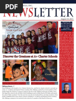August 2015 Newsletter