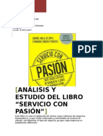 Analisis y Estudio Del Libro Servicio Con Pasión