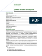 Maestria en Ingenieria Mecanica-Investigacion