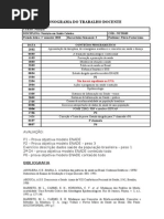 CRONOGRAMA Nut Saude Coletiva 2010