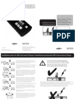 Installation Instructions - ABS and COOL-FIT ABS Instrument Fittings