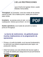 13.4 Teoria de Las Restrincciones