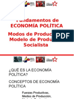 Economía Política Modos de Producción