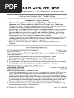 Wren William Resume Final[1]