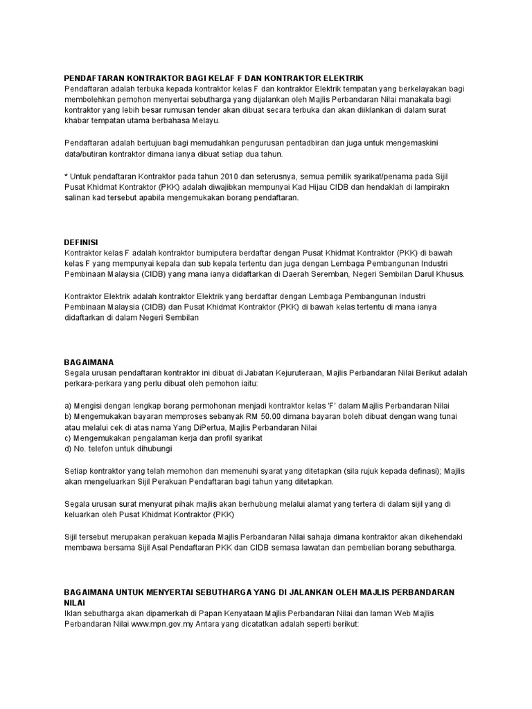 Lesen Kontraktor Pdf