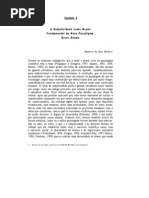 A Subjetividade Como Noção Fundamental Do Novo Paradigma Breve Ensaio