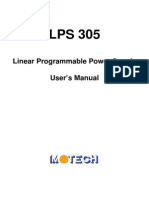 Fuente de Alimentacion Lps 305 User Manual