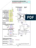 Calculo de Placa Base y Anclas AISC ASD