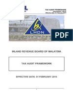 LHDNM Tax Audit Framework 2015 (English Version) (120515)