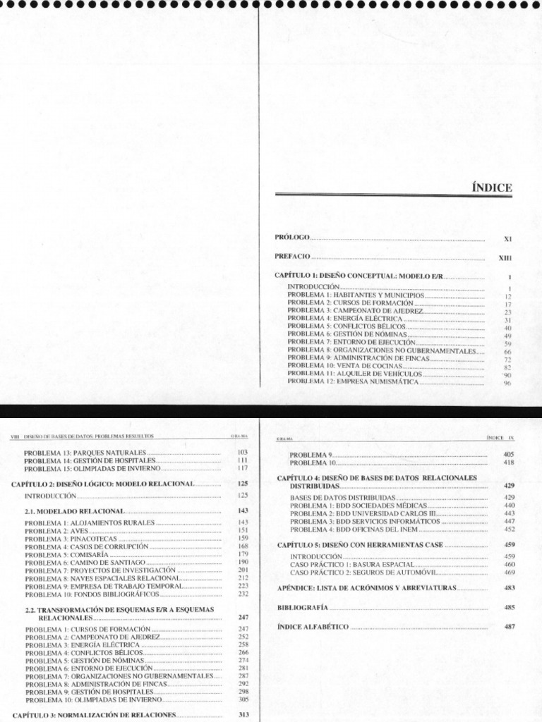 Diseño de Bases de Datos Problemas Resueltos PDF Informática y tecnología de la información Science Foto