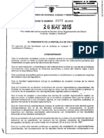 Decreto 1077 de 2015 Vivienda