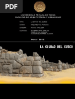 La Ciudad Del Cusco Colonial