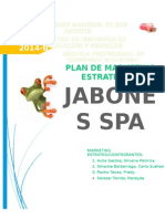 Plan de Marketing Estrategico - Jabones Spa