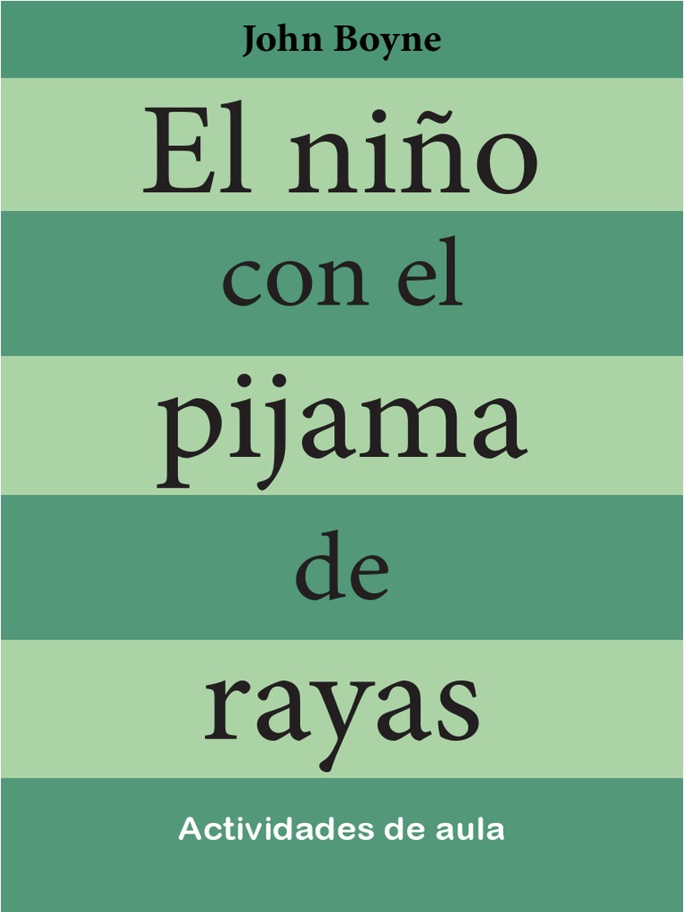 El Niño Con El Pijama de Rayas, PDF