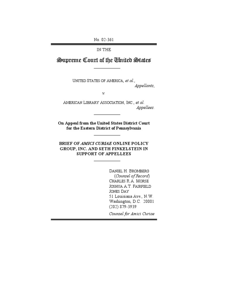 Supreme Court of The United States PDF Prior Restraint Freedom Of
