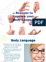 6 Reasons To Improve Your Body Language