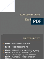 History of Advertising in Images