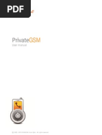 Download PrivateGSM Manual English by PrivateWave by PrivateWave Italia SpA SN27449105 doc pdf