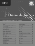Diário Da Justiça Eletrônico - Data Da Veiculação - 14-08-2015