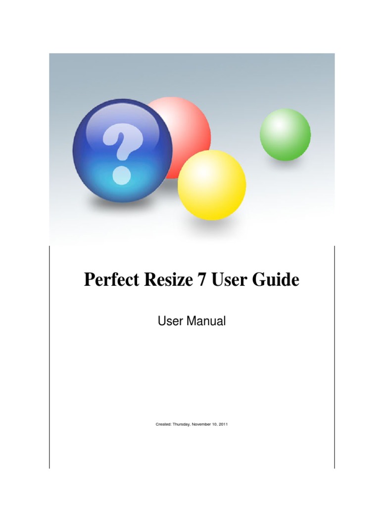 Perfect Resize | PDF | Adobe Photoshop | Image Resolution