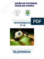 Boletim Semanal N.º 18 2009-2010