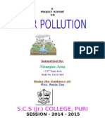 Water Pollution Project Report